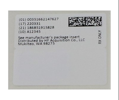 Serialized Label 1 Pack